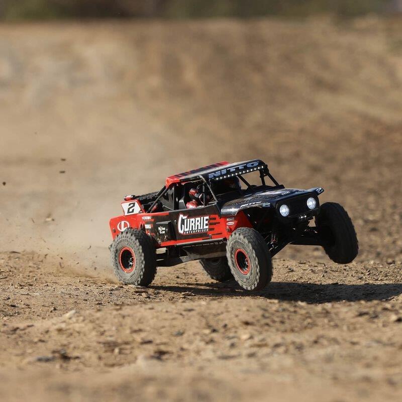 LOSI 1/10 Hammer Rey U4 4X4 Rock Racer Brushless RTR with Smart and AVC, Red  - 21