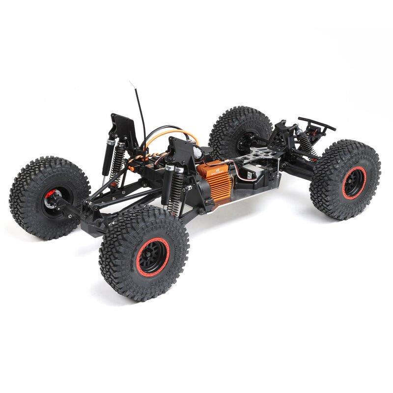 LOSI 1/10 Hammer Rey U4 4X4 Rock Racer Brushless RTR with Smart and AVC, Red  - 8