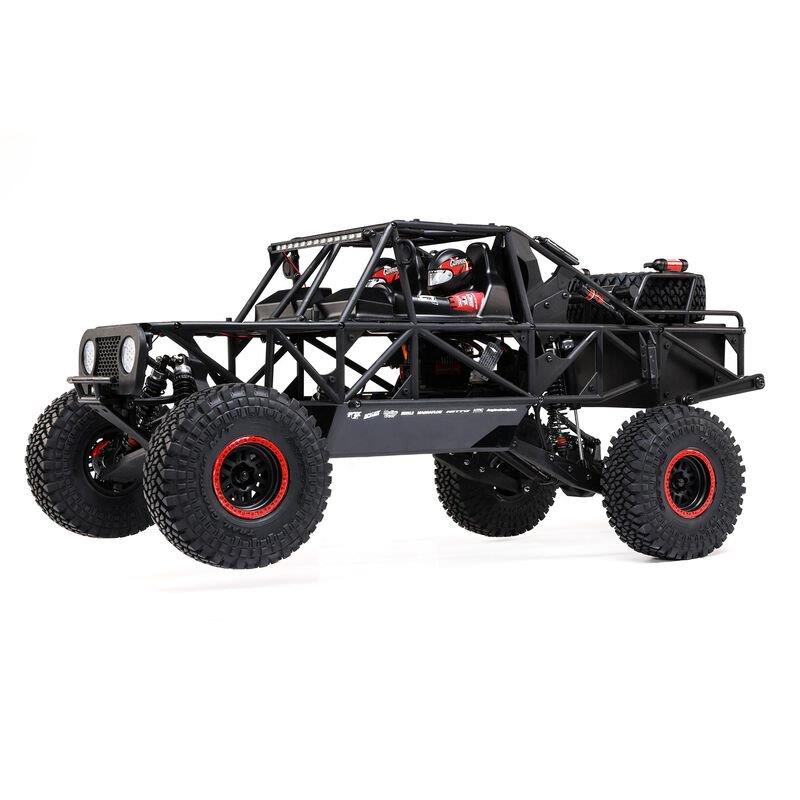 LOSI 1/10 Hammer Rey U4 4X4 Rock Racer Brushless RTR with Smart and AVC, Red  - 17