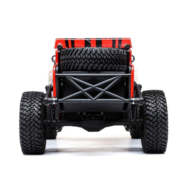 LOSI 1/10 Hammer Rey U4 4X4 Rock Racer Brushless RTR with Smart and AVC, Red  - 6