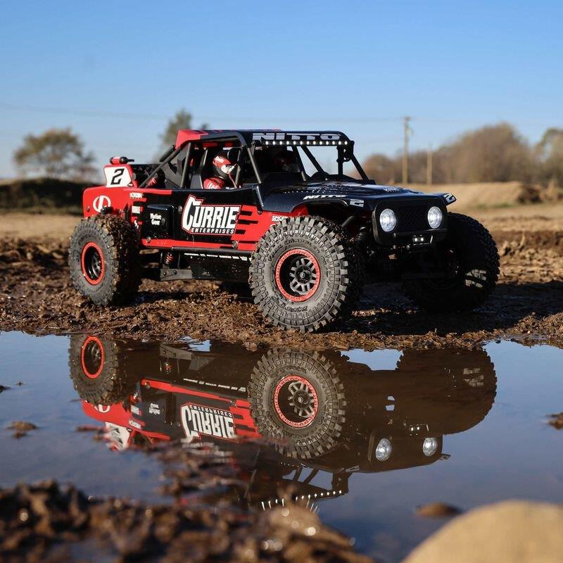 LOSI 1/10 Hammer Rey U4 4X4 Rock Racer Brushless RTR with Smart and AVC, Red  - 23