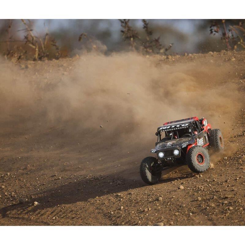 LOSI 1/10 Hammer Rey U4 4X4 Rock Racer Brushless RTR with Smart and AVC, Red  - 22