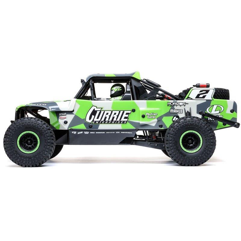 LOSI 1/10 Hammer Rey U4 4X4 Rock Racer Brushless RTR with Smart and AVC, Green - 3