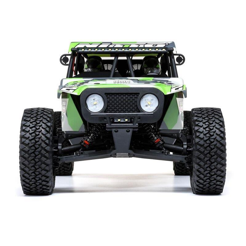 LOSI 1/10 Hammer Rey U4 4X4 Rock Racer Brushless RTR with Smart and AVC, Green - 7