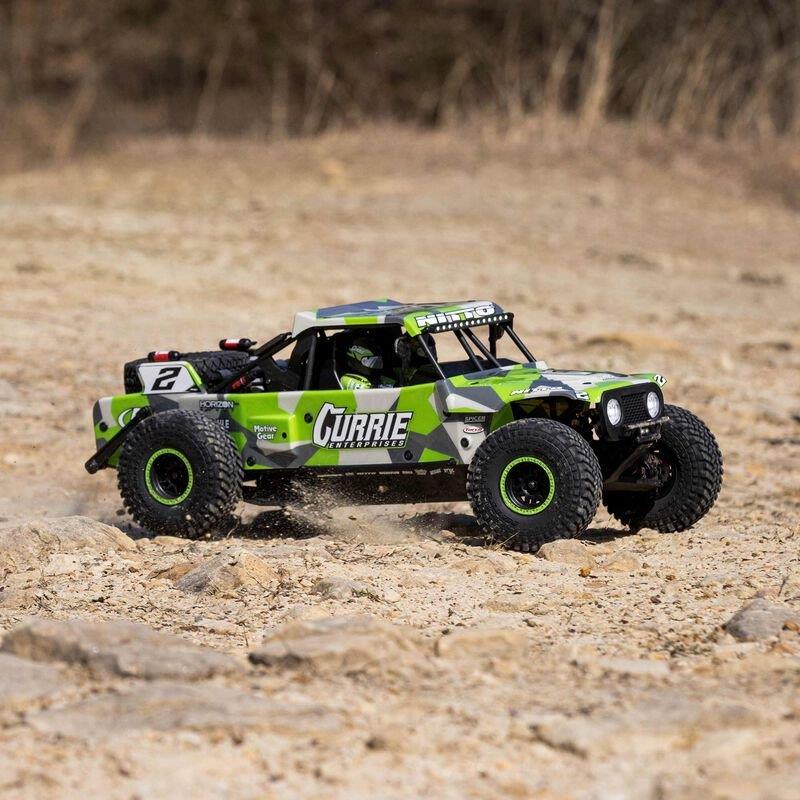 LOSI 1/10 Hammer Rey U4 4X4 Rock Racer Brushless RTR with Smart and AVC, Green - 20