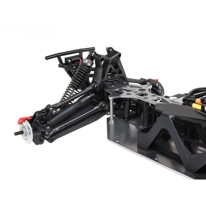 LOSI 1/10 Hammer Rey U4 4X4 Rock Racer Brushless RTR with Smart and AVC, Green - 14