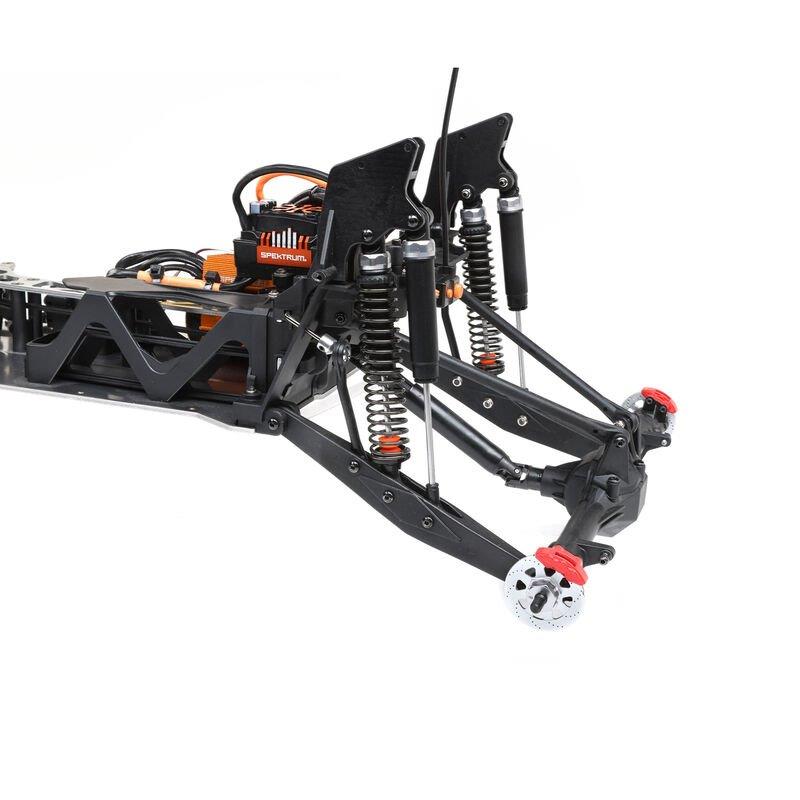 LOSI 1/10 Hammer Rey U4 4X4 Rock Racer Brushless RTR with Smart and AVC, Green - 13