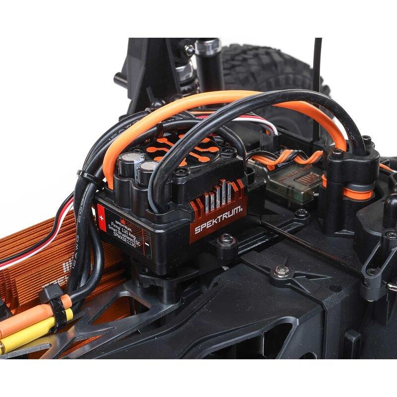 LOSI 1/10 Hammer Rey U4 4X4 Rock Racer Brushless RTR with Smart and AVC, Green - 12