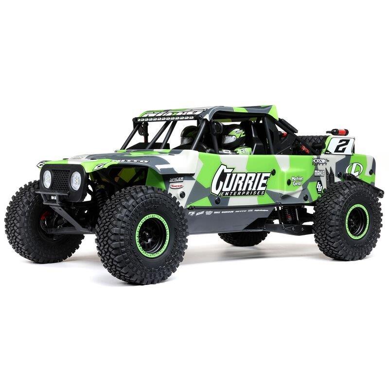 LOSI 1/10 Hammer Rey U4 4X4 Rock Racer Brushless RTR with Smart and AVC, Green