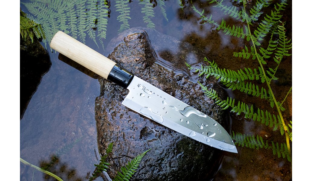 Sataké Houcho Santoku kniv  17 cm - 2