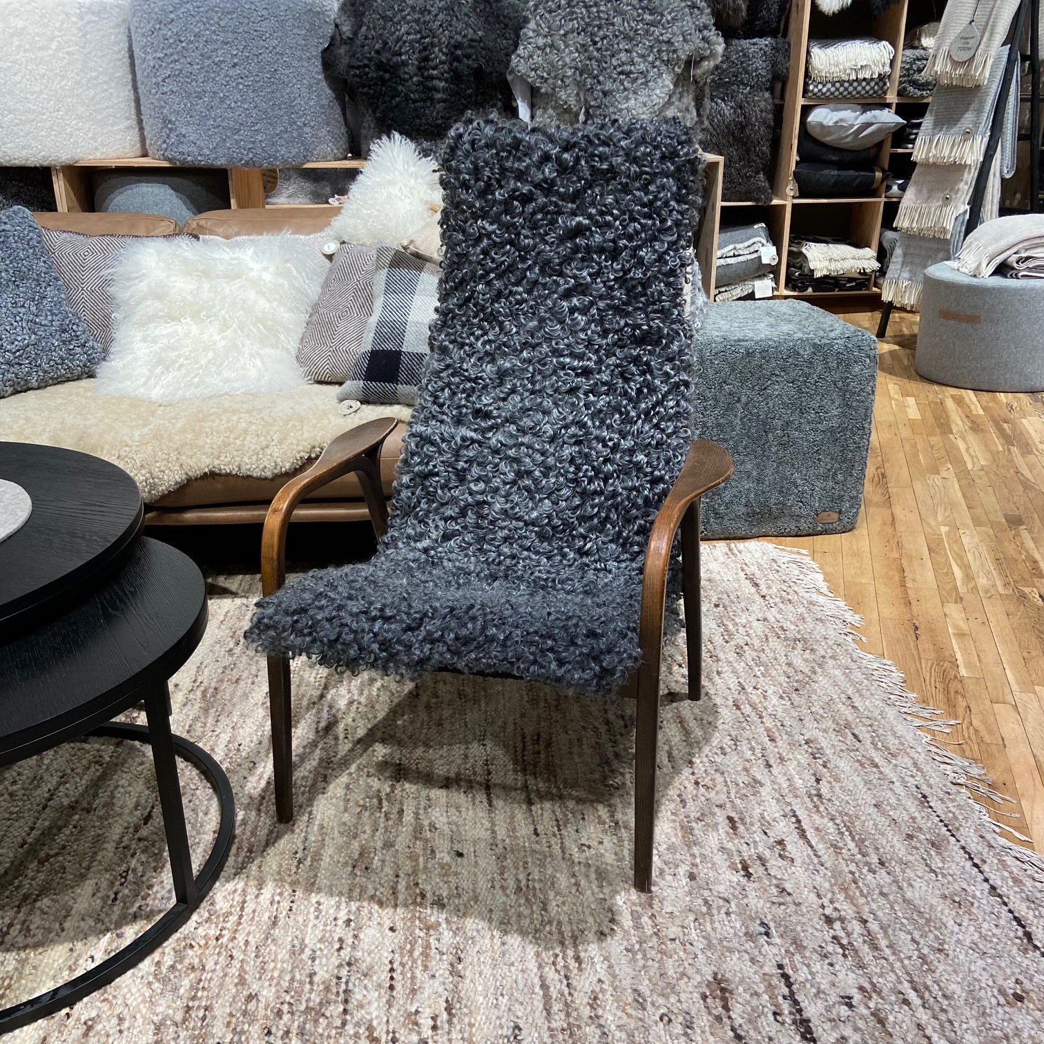 Fårskinn för Laminofåtölj i äkta Gotlandsskinn - 3