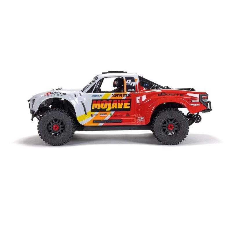 ARRMA 1/8 MOJAVE 4X4 4S BLX Desert Truck RTR, White - 15