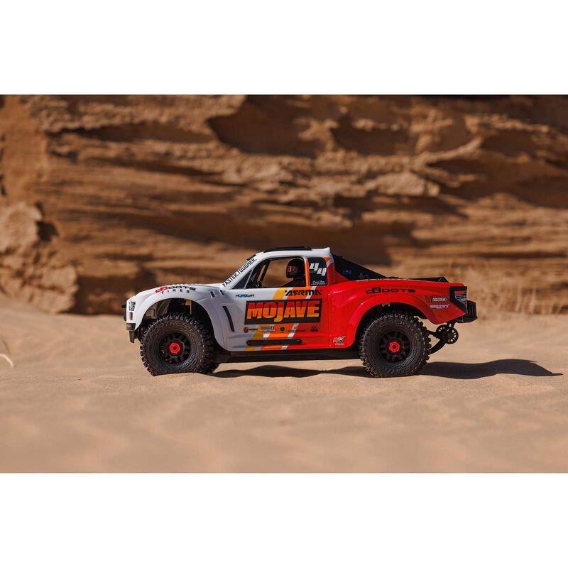 ARRMA 1/8 MOJAVE 4X4 4S BLX Desert Truck RTR, White - 7