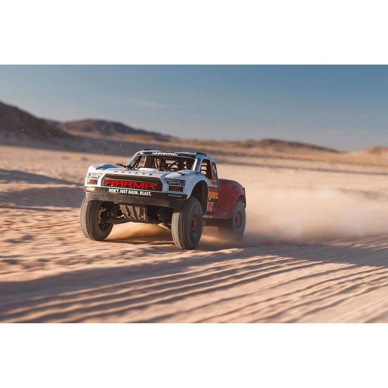 ARRMA 1/8 MOJAVE 4X4 4S BLX Desert Truck RTR, White - 3