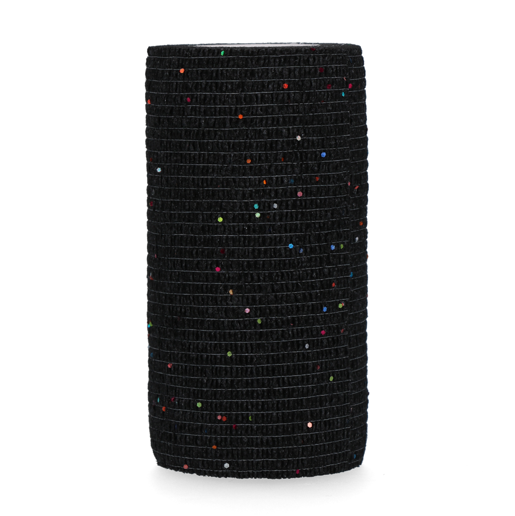 Holland Animal Care Bandage Animal 10 cm - Black Glitter