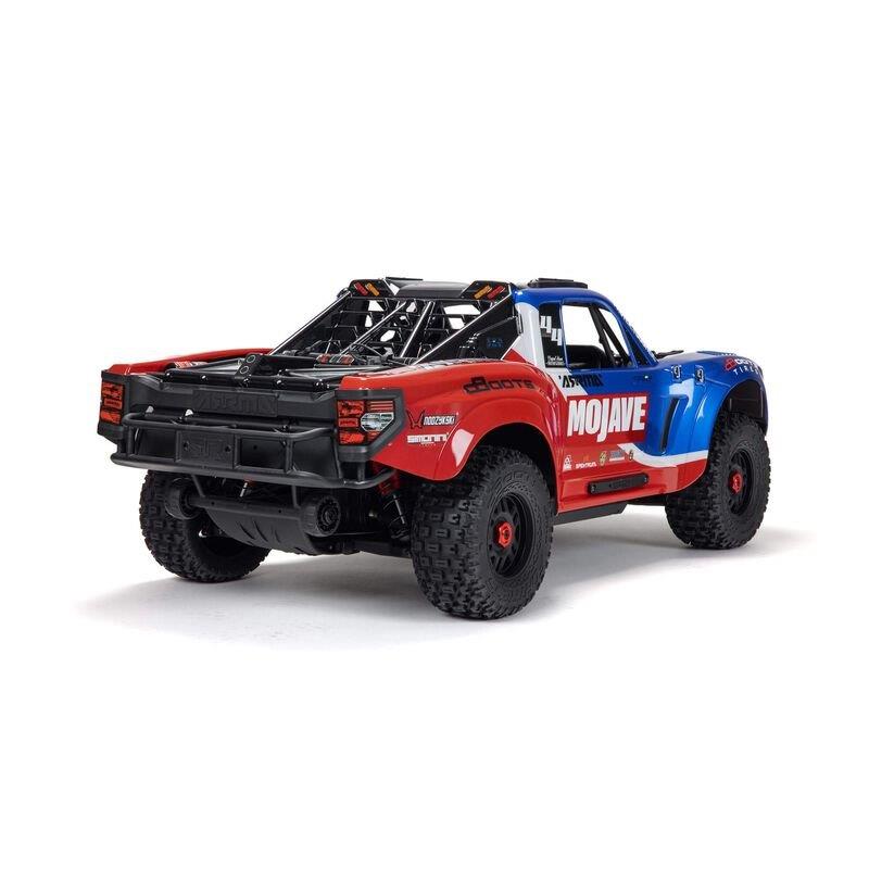 ARRMA 1/8 MOJAVE 4X4 4S BLX Desert Truck RTR, Blue - 12
