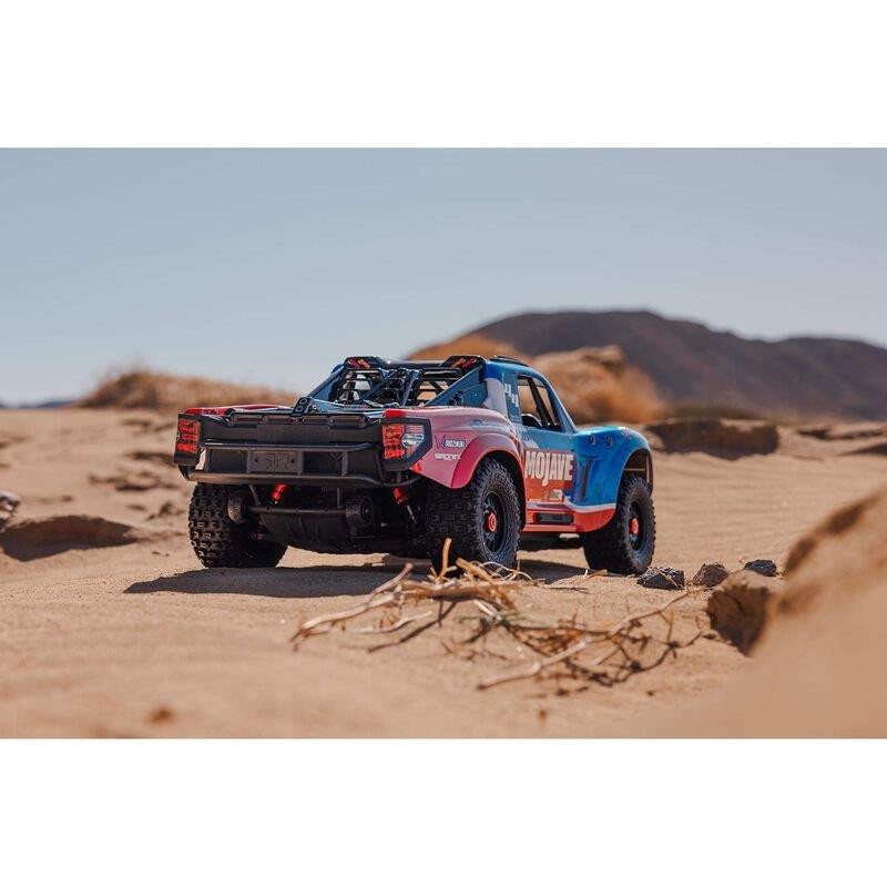 ARRMA 1/8 MOJAVE 4X4 4S BLX Desert Truck RTR, Blue - 6