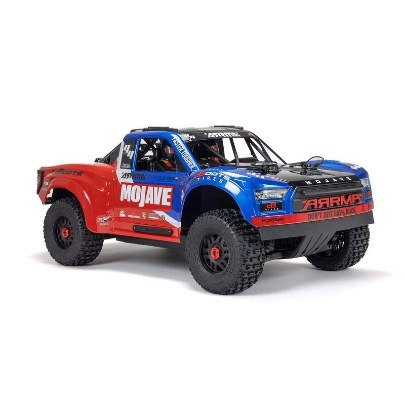 ARRMA 1/8 MOJAVE 4X4 4S BLX Desert Truck RTR, Blue - 10