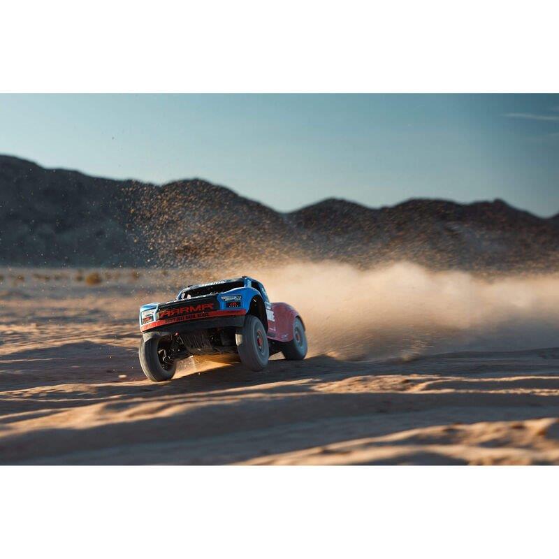 ARRMA 1/8 MOJAVE 4X4 4S BLX Desert Truck RTR, Blue - 7