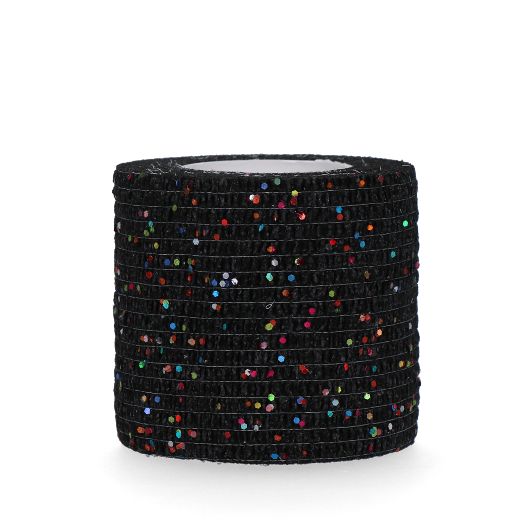 Holland Animal Care Bandage Animal 5 cm - Black Glitter