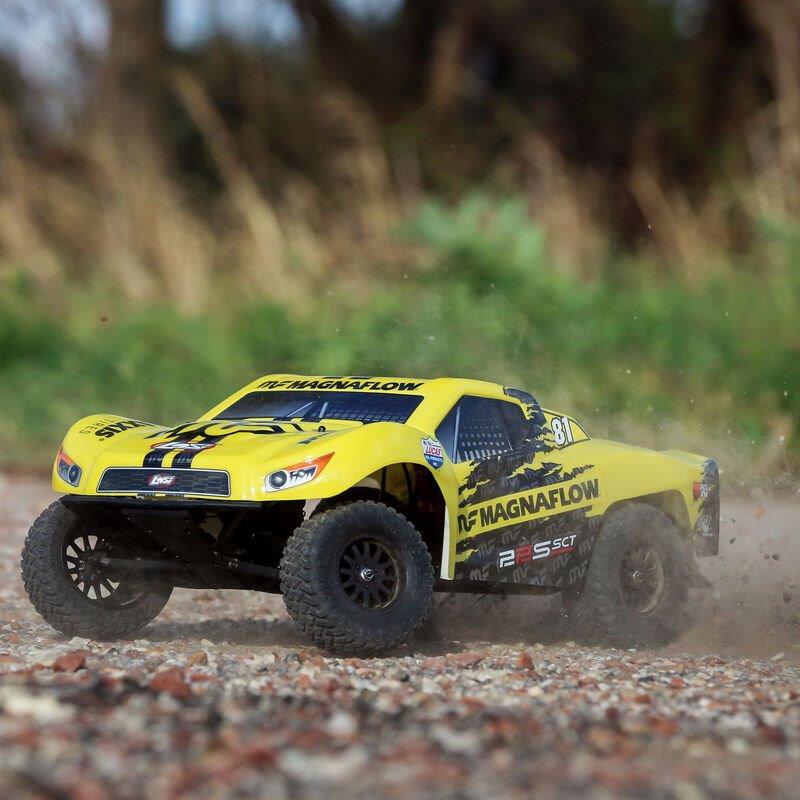 LOSI 1/10 22S 2WD SCT Brushed RTR, MagnaFlow - 9