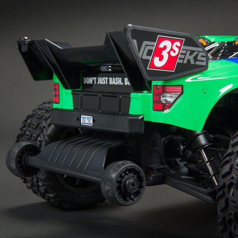 ARRMA 1/10 VORTEKS 4X4 3S BLX Stadium Truck RTR, Green - 4