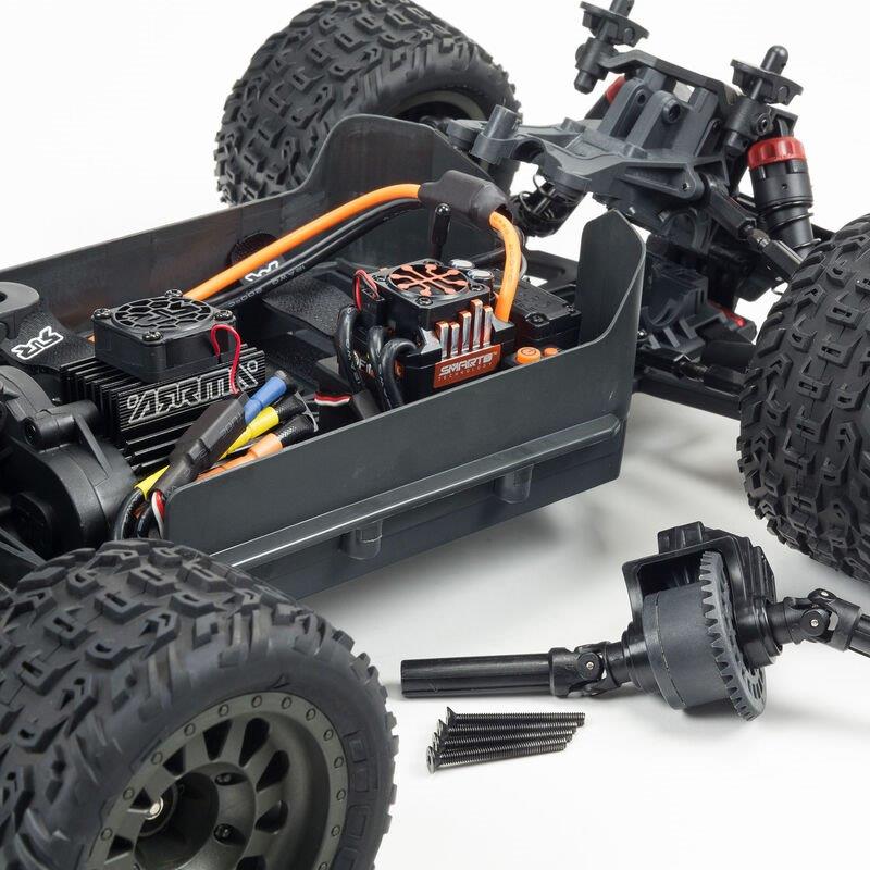 ARRMA 1/10 VORTEKS 4X4 3S BLX Stadium Truck RTR, Green - 12