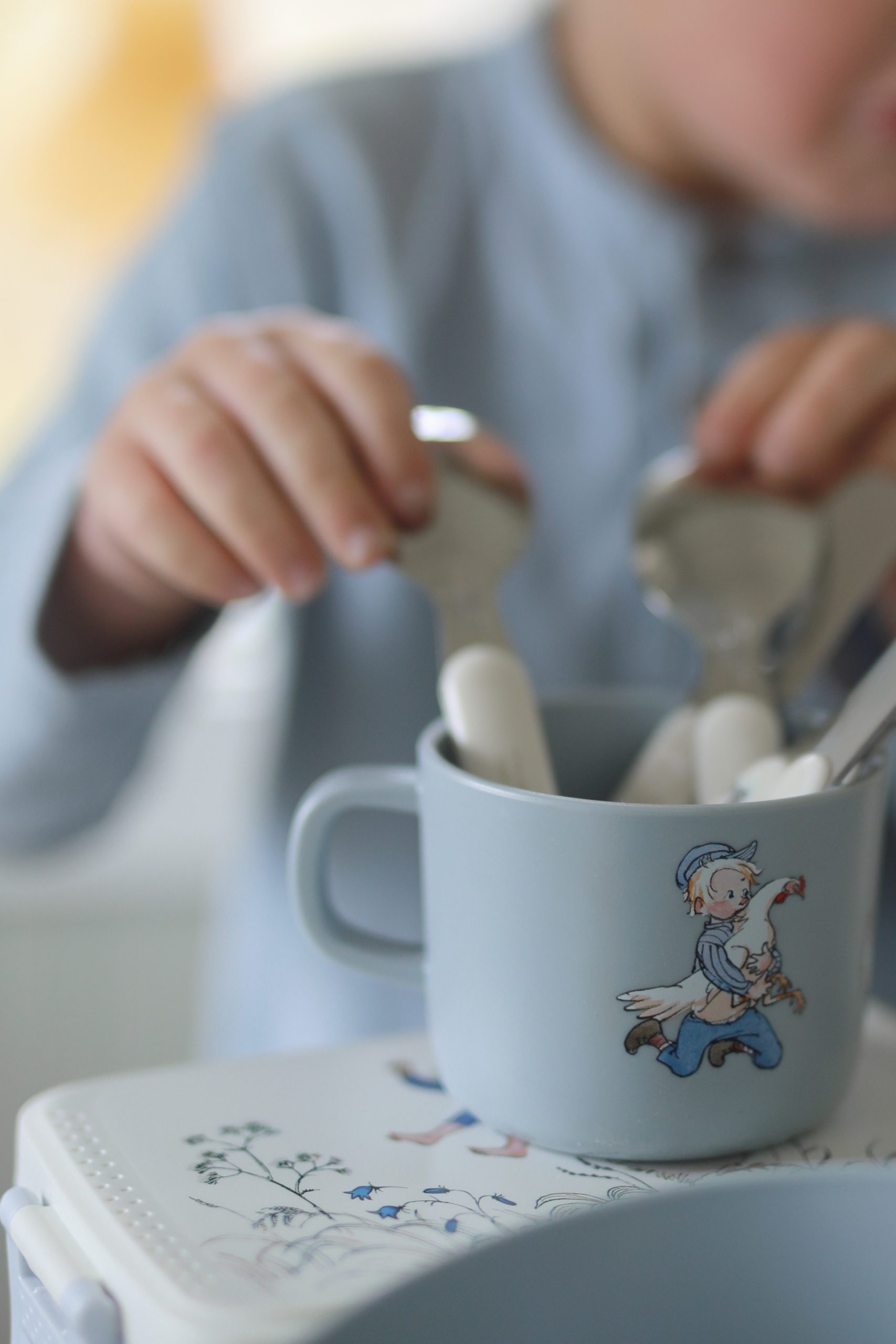Emil i Lönneberga, Mugg med handtag, Blå - 3
