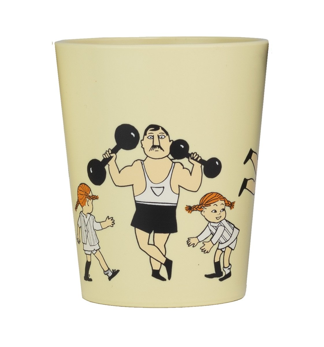Pippi Cirkus, Tumblermugg, gul