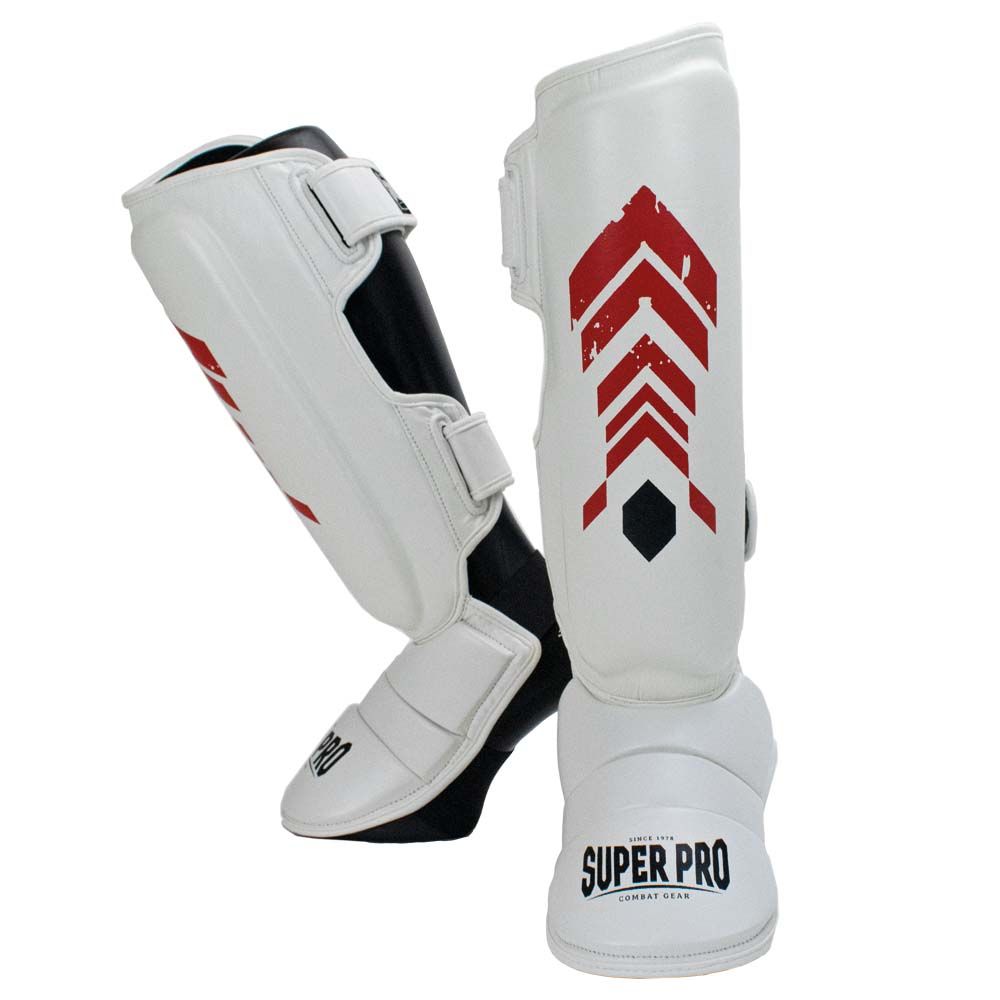 Super Pro  Shinguard RAVEN White