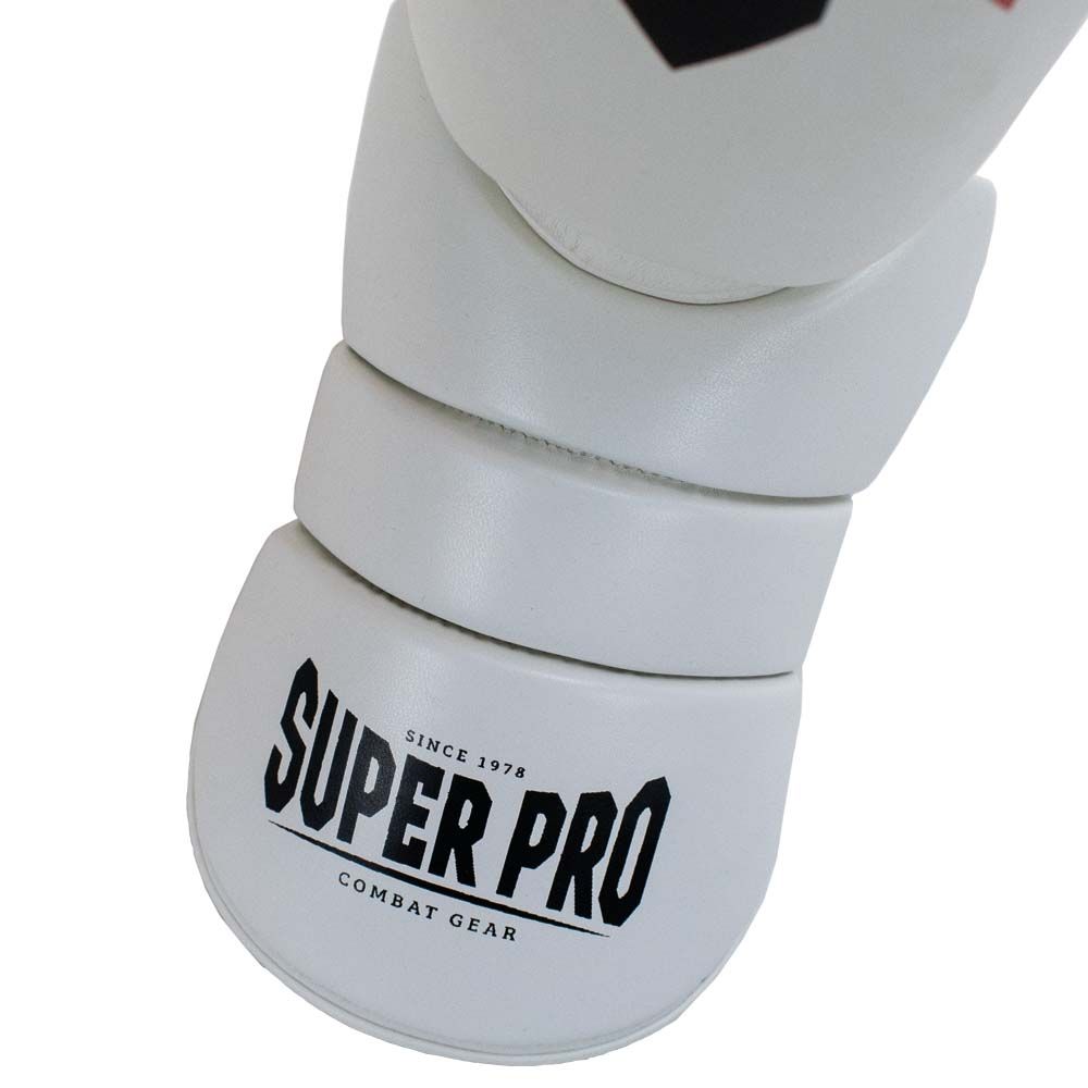 Super Pro  Shinguard RAVEN White - 3