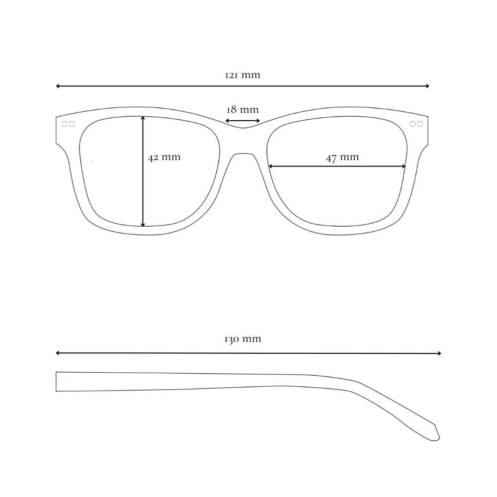 JOLIE barnglasögon från Harry Potter eyewear - runda glasögon i guldfärgad metall och rosa till barn - båge - mått