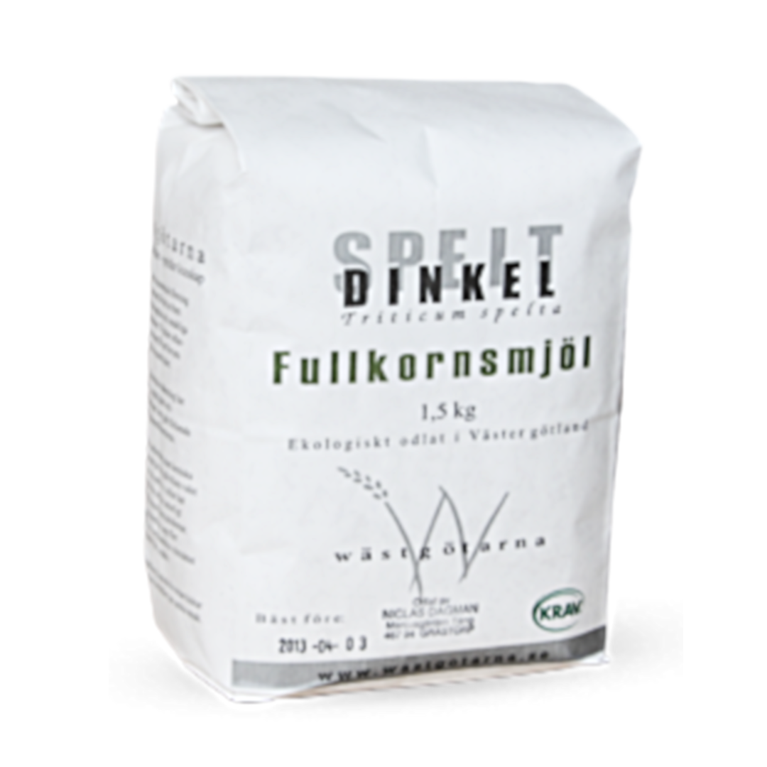 Dinkelmjöl fullkornsmjöl 1,5kg