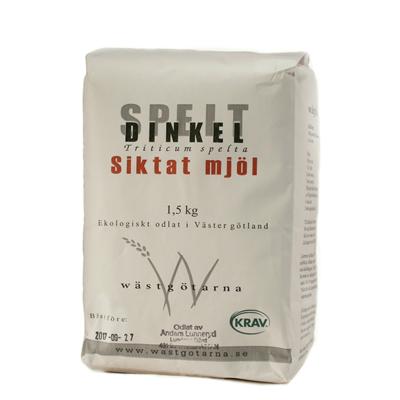 Dinkelmjöl siktat 1,5kg
