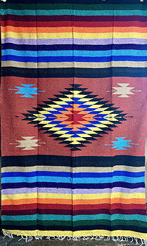 Mexicofilt  rust rainbow diamant 