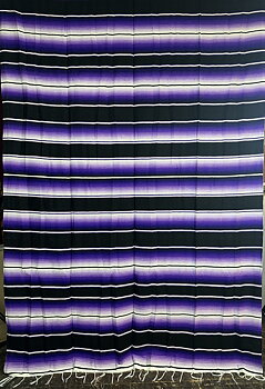 Mexicofilt Serape twotone lila 