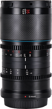 Sirui Anamorphic Lens Saturn 35mm T2.9 1.6x Carbon Fiber Full Frame