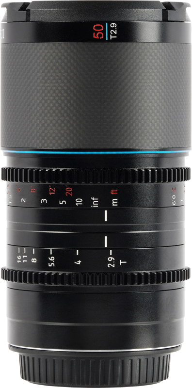 Sirui Anamorphic Lens Saturn 50mm T2.9 1.6x Carbon Fiber Full Frame - 2