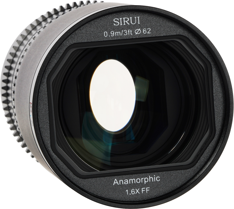 Sirui Anamorphic Lens Saturn 75mm T2.9 1.6x Carbon Fiber Full Frame - 4