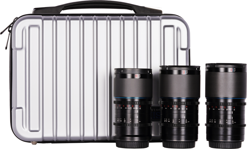 Sirui Anamorphic Lens Saturn Kit 35, 50 & 75mm T2.9 1.6x Carbon Fiber Full Frame - 4