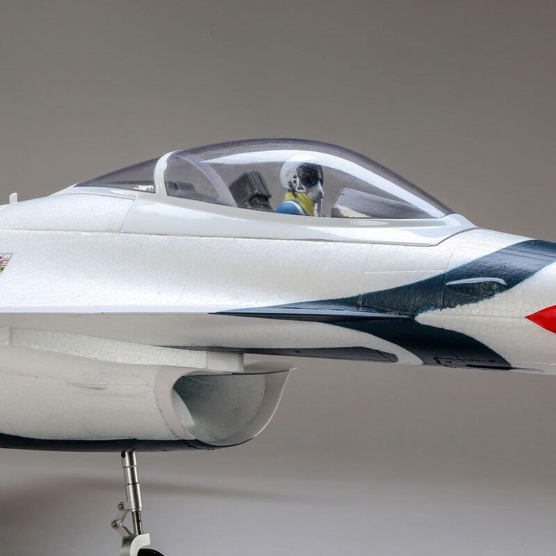 E-flite F-16 Thunderbirds 70mm EDF Jet BNF Basic with AS3X and SAFE Select - 15