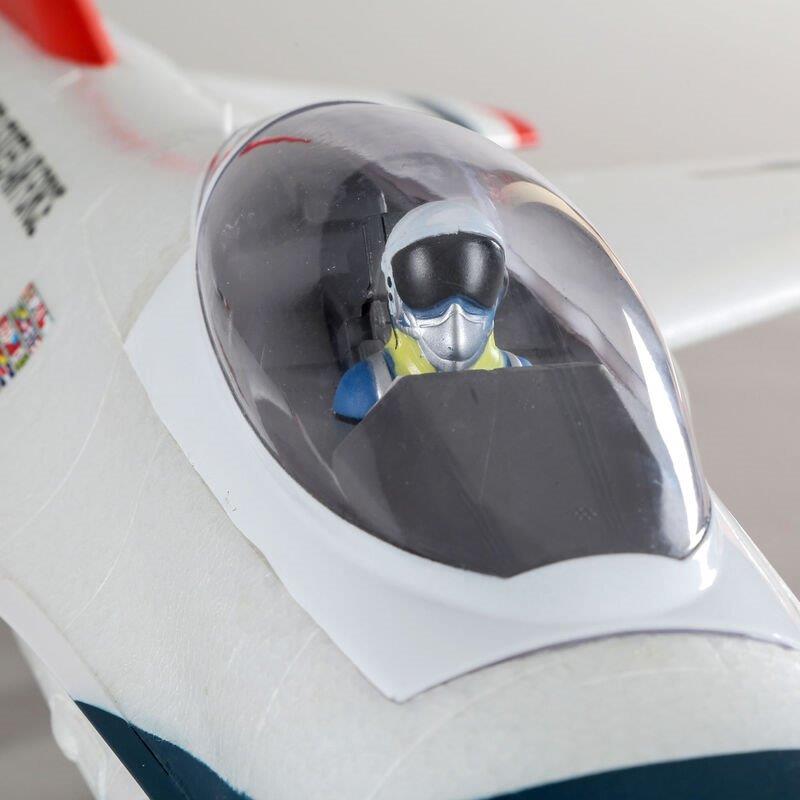 E-flite F-16 Thunderbirds 70mm EDF Jet BNF Basic with AS3X and SAFE Select - 18