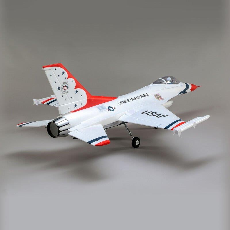 E-flite F-16 Thunderbirds 70mm EDF Jet BNF Basic with AS3X and SAFE Select - 7