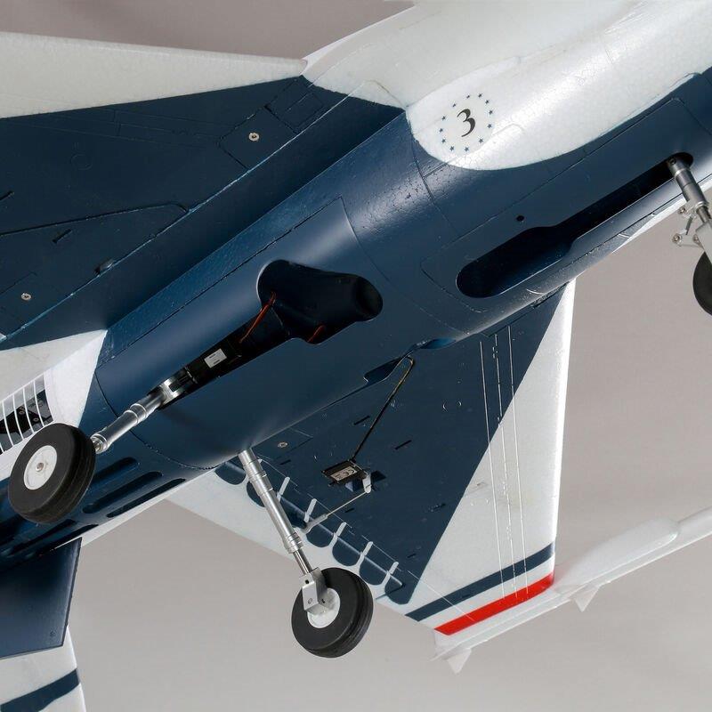 E-flite F-16 Thunderbirds 70mm EDF Jet BNF Basic with AS3X and SAFE Select - 14