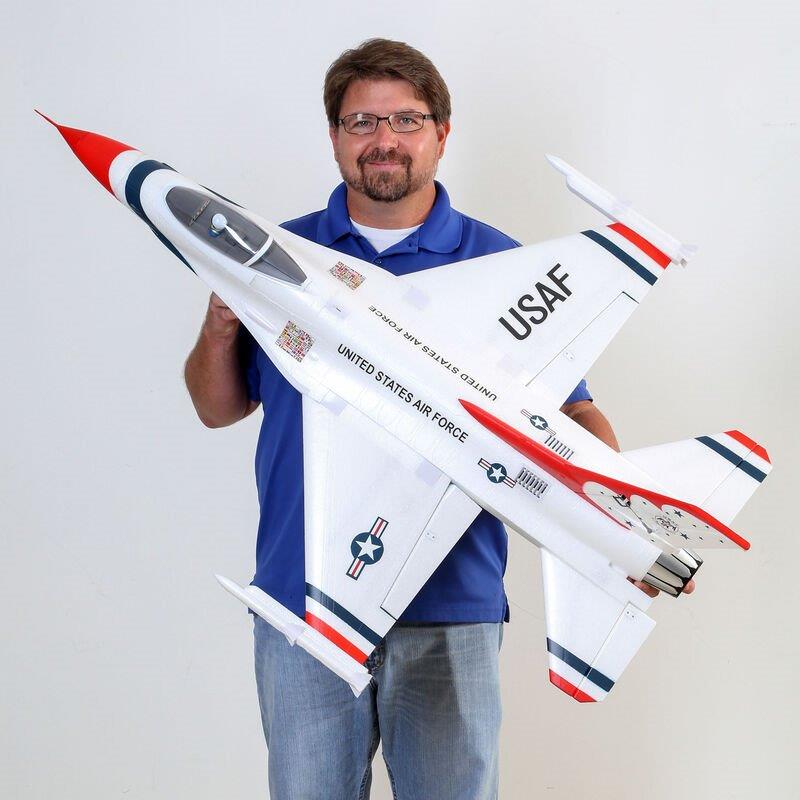 E-flite F-16 Thunderbirds 70mm EDF Jet BNF Basic with AS3X and SAFE Select - 19