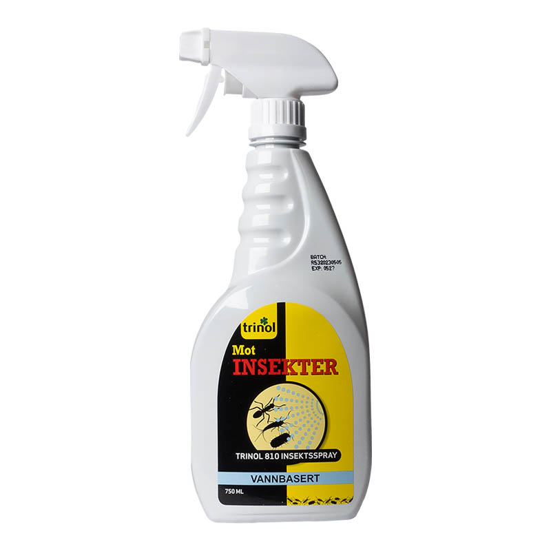 Effektivt mot myror. Vattenbaserad insektsspray mot myror och silverfiskar.