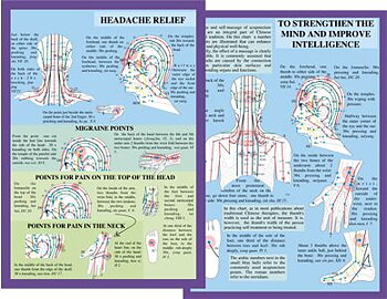 Minska din huvudvärk, stärk ditt sinne och förbättra intellegensen, A4 -To strengthen the mind and improve intellegens- headache relief