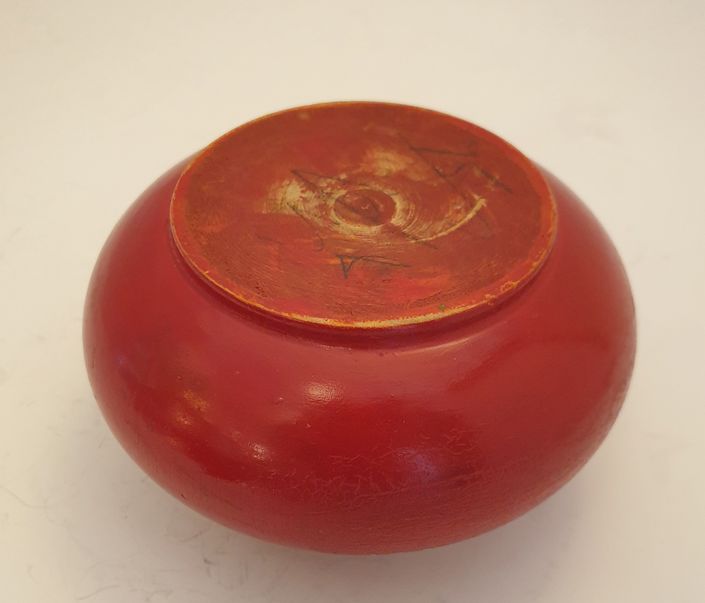 Landskrona souvenir turned box - 4