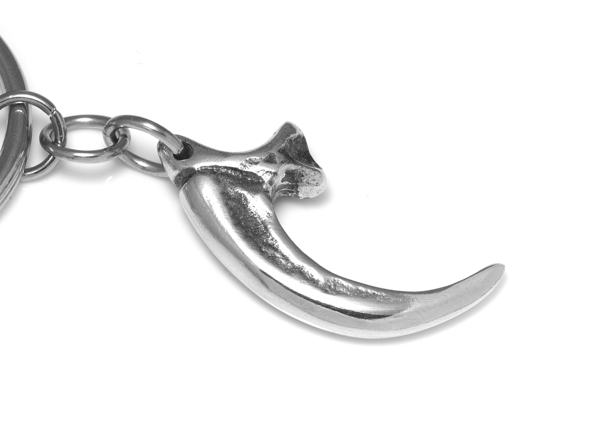 Örnklo Nyckelring, Örn Accessoar, Fågeklo Nyckelhållare i Tenn och Stål - 2