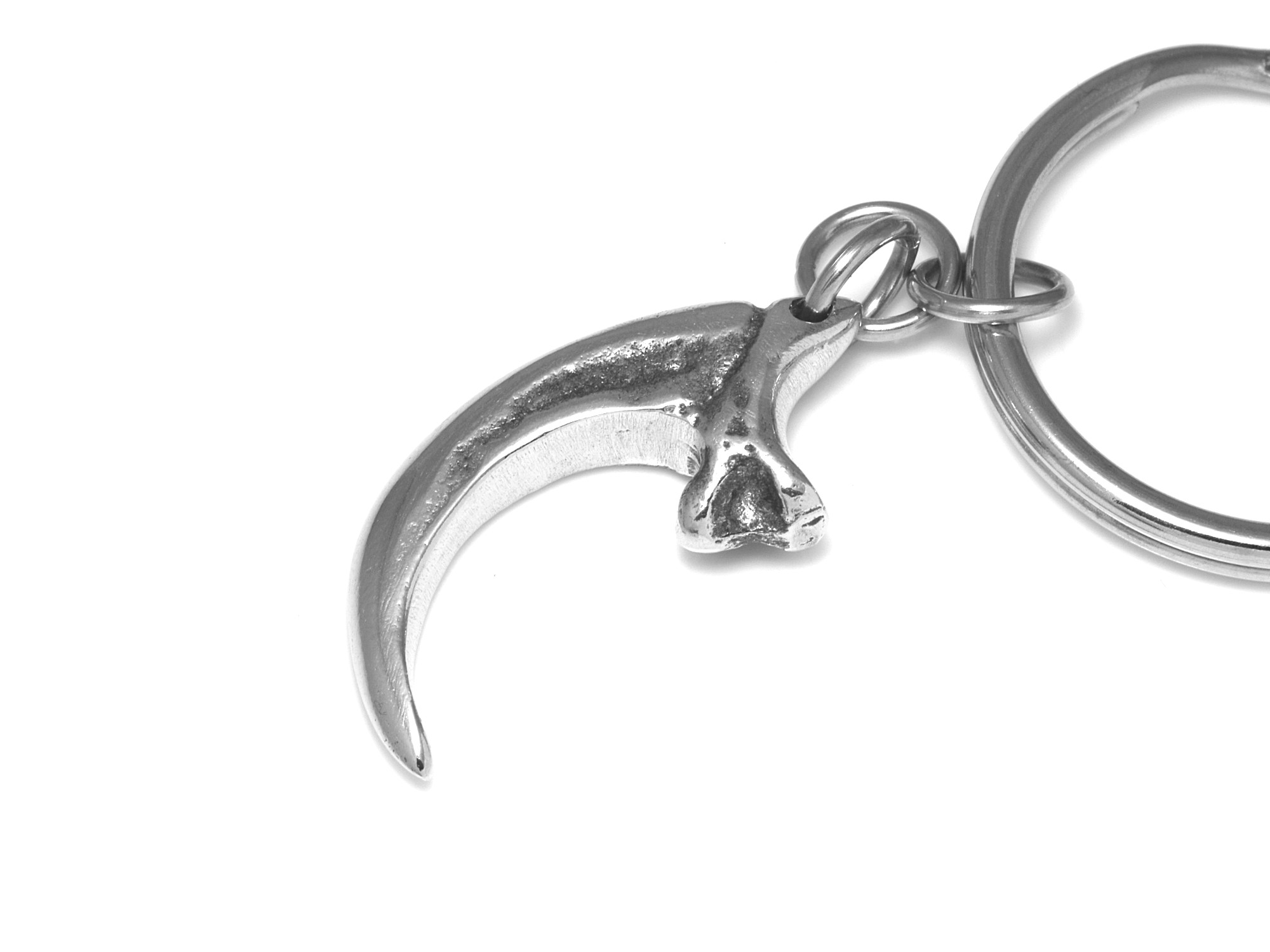 Örnklo Nyckelring, Örn Accessoar, Fågeklo Nyckelhållare i Tenn och Stål - 3
